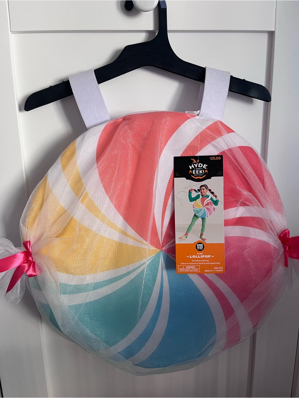 Kids Rainbow Lollipop Costume - Multicolor